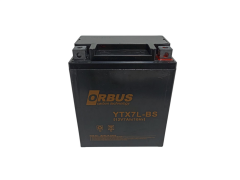 ORBUS YTX7L-BS 12V 7AH KARBON JEL AKÜ DİK MODEL HONDA GRUBU #OS 12-7L