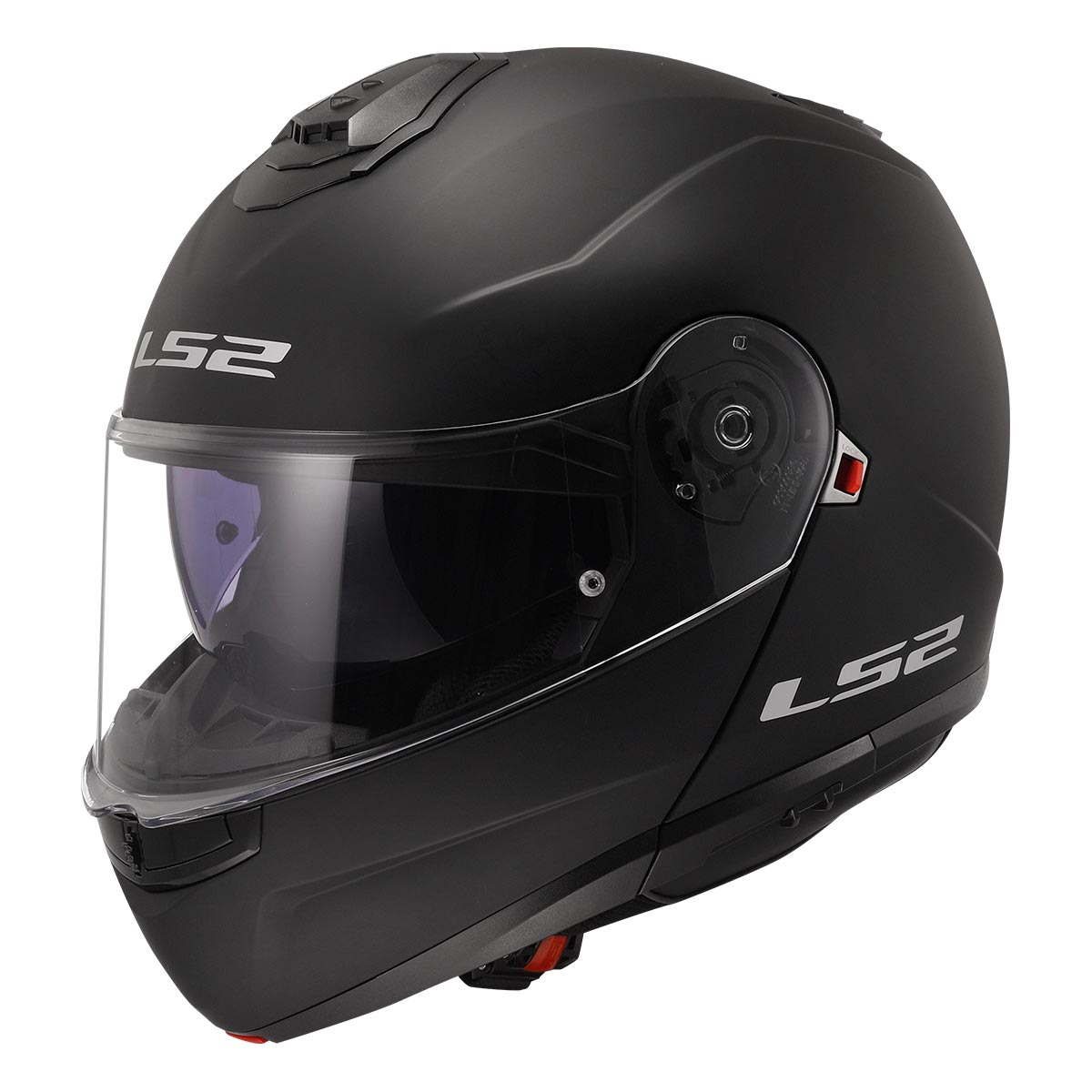 LS2 STROBE 2 MAT SİYAH KASK [M]