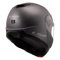 LS2 STROBE 2 MAT TITANIUM KASK [XL]