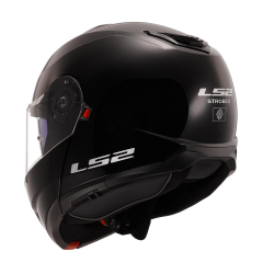 LS2 STROBE 2 SİYAH KASK [S]