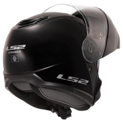 LS2 STROBE 2 SİYAH KASK [S]