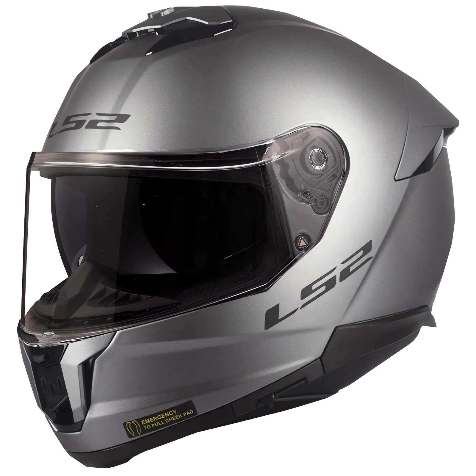 LS2 STREAM 2 MAT TITANIUM KASK [M]