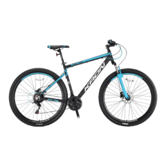 KRON XC 75 - 29'' MTB - 20' - 21 Vites - M.DISC - Mat Siyah-Gri/Mavi #KRN22-131