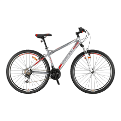 KRON VORTEX 4.0 - 29'' MTB - 16' - 21 Vites - V.B. - Mat Füme-Kırmızı/Gri  #KRN21-501