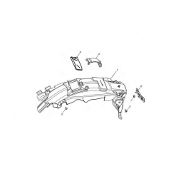 HAOJUE DA135S ARKA CAMURLUK #63111H2A110H000