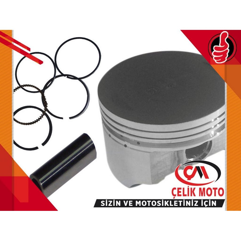 PISTON SET 65.50 MM PIM:13 CG150-CG200 #GMS6508-13STD