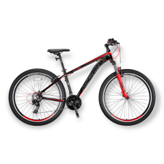 KRON XC 100 - 26'' MTB - 15' - 21 Vites - M.Dısc. - Siyah-Gri/Kırmızı #KRN22-222