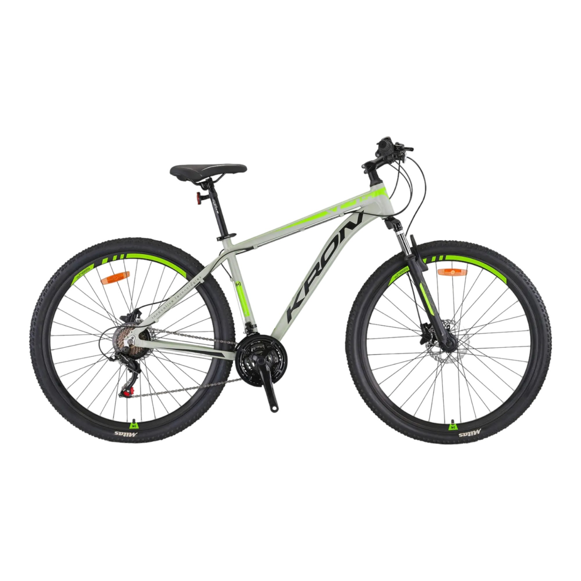 XC 75 - 29'' MTB - 18' - 21 VITES - H.DISC - MAT BEJ-NEON SARI/FÜME #KRN23-182