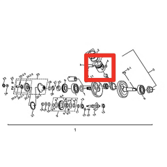 HAOJUE DA135S PISTON #12111H3F000H0B0