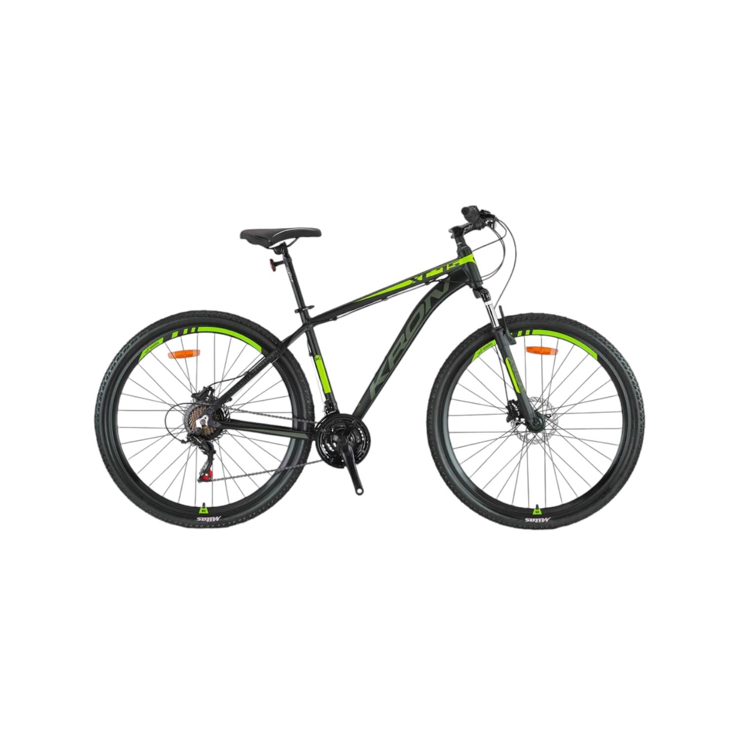 KRON XC 75 - 29'' MTB - 19' - 21 Vites - H.DISC - Mat Siyah-Neon Sarı/Füme #KRN23-374