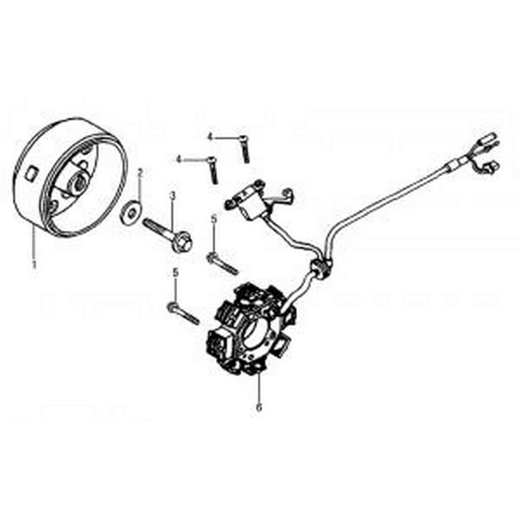 YUKI YK250GY-7 IZCI ROTOR #3111000-404-00