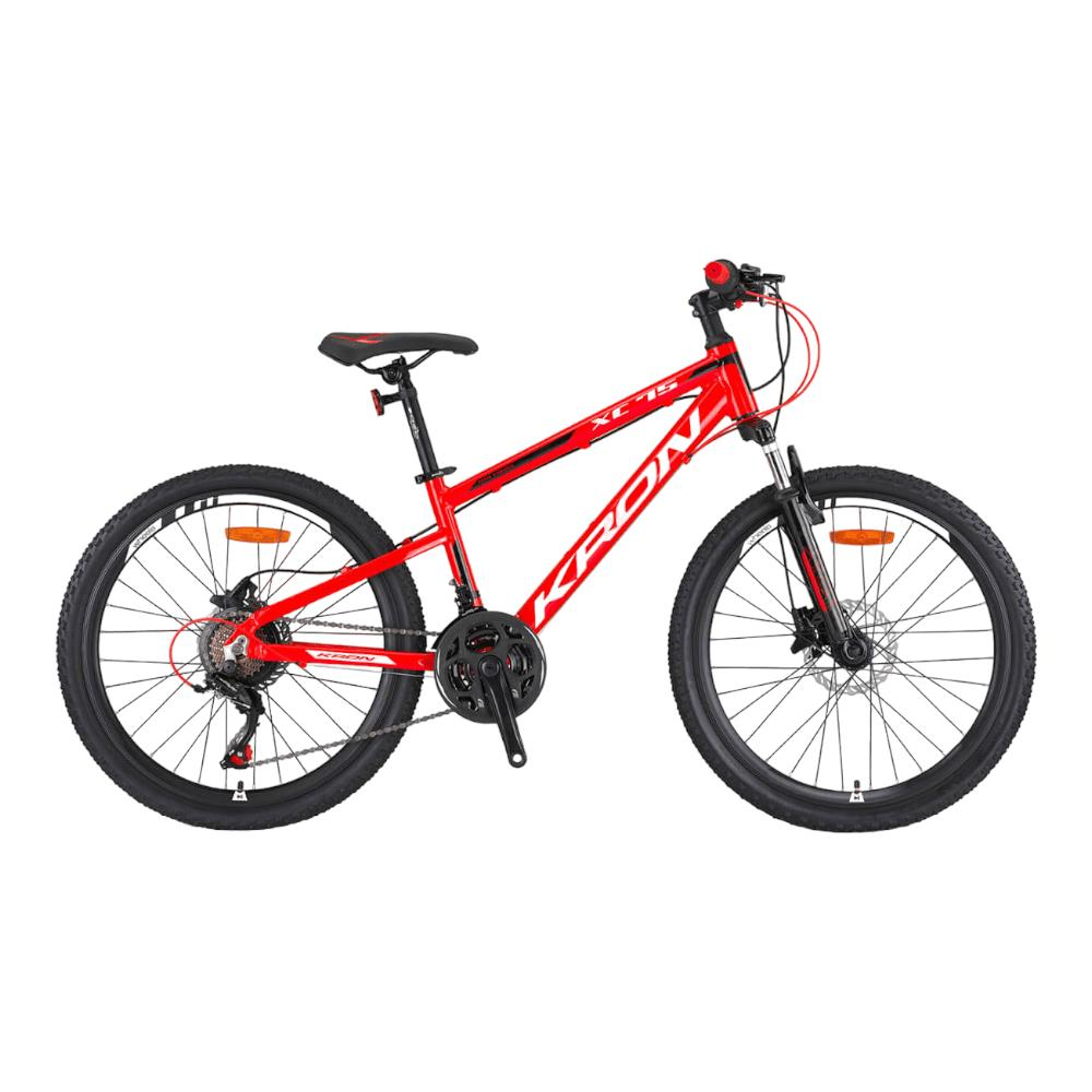 KRON XC 75 - 24'' MTB - 13‘ - 21 VİTES - H.DISC - KIRMIZI-SİYAH/BEYAZ #KRN23-112