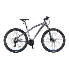 KRON XC 150 - 29'' MTB - 17' - 24 Vites - H.DISC - MAT FÜME/SİYAH-MAVİ #KRN22-301