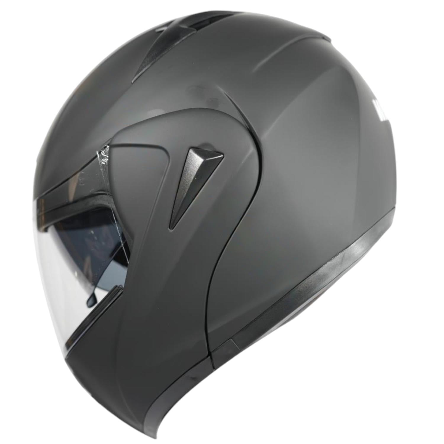 VRT - ÇENE AÇILIR VİZÖRLÜ KASK [MB808] [MAT] SİYAH [S] #56581