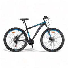 KRON XC 75 - 29'' MTB - 20' - 21 Vites - H.DISC - Mat Siyah-Mavi/Füme #KRN23-186