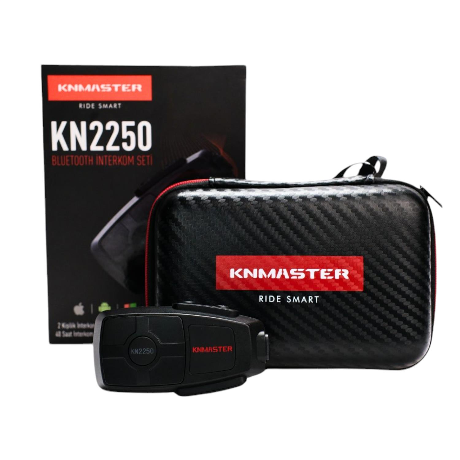 KNMASTER KN2250 KULAKLIK SETİ MOTOSİKLET KASK İNTERKOM BLUETOOTH #KN2250